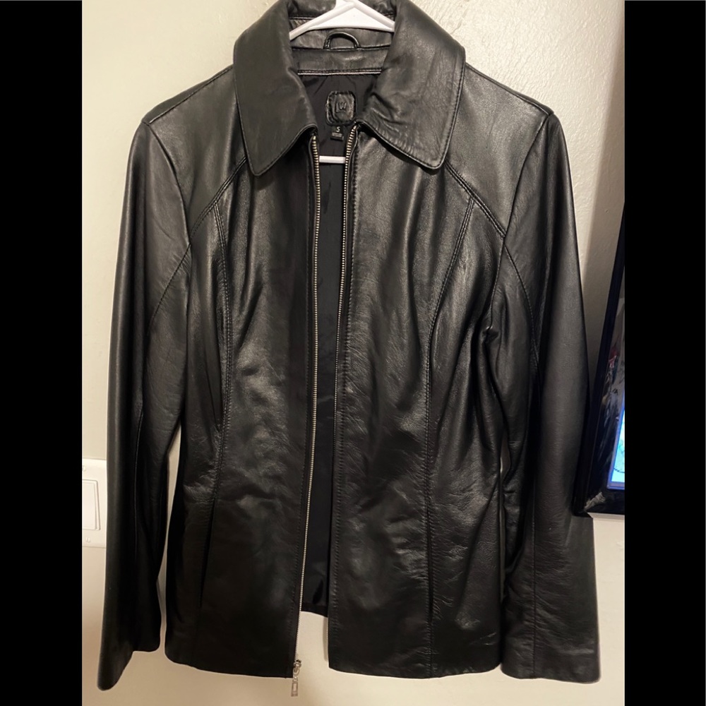 100% leather jacket